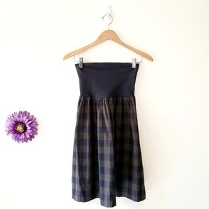 Theory Trois C / Sparta Strapless One Size Dress